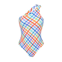 Laad de afbeelding in de Gallery-viewer, Product Front: Rio De Sol One-Piece Square Santorini