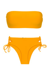 Laad de afbeelding in de Gallery-viewer, Product Front: Rio De Sol Set Set Uv-Pequi Bandeau-Reto Madrid