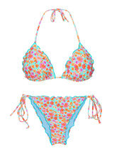 Laad de afbeelding in de Gallery-viewer, Product Front: Rio De Sol Set Set Ditsy-Sky Frufru