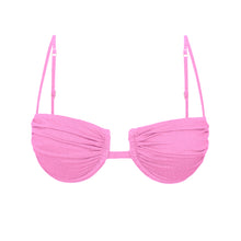 Laad de afbeelding in de Gallery-viewer, Product Front: Rio De Sol Top Top Crespinho-Rosa Zaya