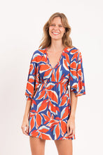 Laad de afbeelding in de Gallery-viewer, Image 11: Rio De Sol Mini Dress Leaves Mini Dress