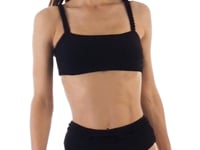 Laad en speel video af in Gallery-viewer, Video: Rio De Sol Bottom Bottom St-Tpz-Black Hotpant-High