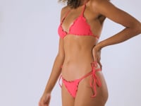 Laad en speel video af in Gallery-viewer, Video: Rio De Sol Set Set Dots-Virtual-Pink Frufru-Fio