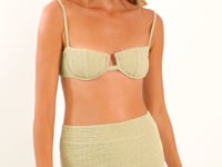 Laad en speel video af in Gallery-viewer, Video: Rio De Sol Beach Skirt Brisa-Pistache Rubi Skirt