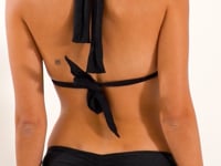 Laad en speel video af in Gallery-viewer, Video: Rio De Sol Top Top Shimmer-Black Mel