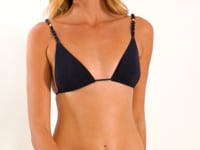 Laad en speel video af in Gallery-viewer, Video: Rio De Sol Bottom Bottom Shimmer-Black Ibiza-Comfy-Gold