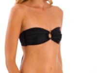 Laad en speel video af in Gallery-viewer, Video: Rio De Sol Top Top Shimmer-Black Mavi