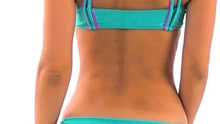 Laad en speel video af in Gallery-viewer, Video: Rio De Sol Top Top Duo Pink Blue