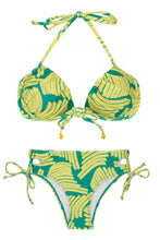 Laad de afbeelding in de Gallery-viewer, Product Front: Rio De Sol Set Banana Yellow Balconet