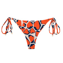 Laad de afbeelding in de Gallery-viewer, Product Front: Rio De Sol Bottom Bottom Amore-Red Cheeky-Tie