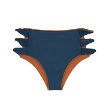 Laad de afbeelding in de Gallery-viewer, Product Back: Rio De Sol Bottom Bottom Nocciola High-Waist-Spin