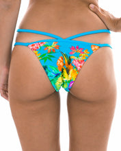 Laad de afbeelding in de Gallery-viewer, Image 06: Rio De Sol Bottom Calcinha Tropical Blue Neck