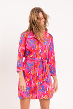 Laad de afbeelding in de Gallery-viewer, Image 13: Rio De Sol Shirtdress Flavors Chemise