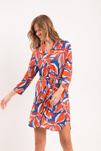 Laad de afbeelding in de Gallery-viewer, Image 11: Rio De Sol Shirtdress Leaves Chemise