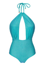 Laad de afbeelding in de Gallery-viewer, Product Front: Rio De Sol One-Piece Radiante Azul Sensation