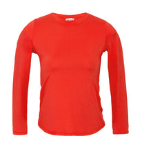 Laad de afbeelding in de Gallery-viewer, Product Front: Rio De Sol Top Rouge Rash-Guard