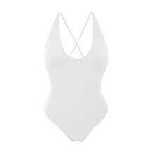Laad de afbeelding in de Gallery-viewer, Product Front: Rio De Sol One-Piece Sand-White Sunny