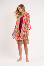 Laad de afbeelding in de Gallery-viewer, Image 04: Rio De Sol Shirtdress Sea-Bloom Chemise Gabriele