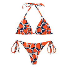 Laad de afbeelding in de Gallery-viewer, Product Front: Rio De Sol Set Set Amore-Red Tri-Inv Cheeky-Tie