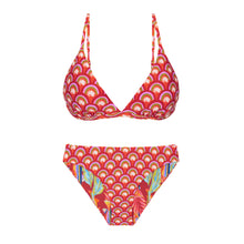 Laad de afbeelding in de Gallery-viewer, Product Front: Rio De Sol Set Set Floral-Scales Tri-Fixo Essential-Comfy