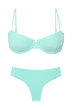 Laad de afbeelding in de Gallery-viewer, Product Front: Rio De Sol Set Set Malibu-Menta Balconet Ciao