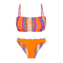 Laad de afbeelding in de Gallery-viewer, Product Back: Rio De Sol Set Set Stripes Bandeau-Reto Essential-Comfy