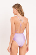 Laad de afbeelding in de Gallery-viewer, Model Back: Rio De Sol One-Piece Shimmer-Harmonia New Vegas