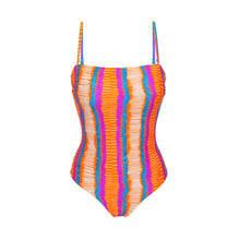 Laad de afbeelding in de Gallery-viewer, Product Front: Rio De Sol One-Piece Stripes Cleo