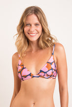 Laad de afbeelding in de Gallery-viewer, Gallery: Rio De Sol Top Top Amore-Pink Tri-Fixo