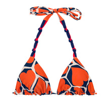 Laad de afbeelding in de Gallery-viewer, Product Front: Rio De Sol Top Top Amore-Red Tri-Rev