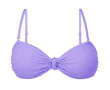 Laad de afbeelding in de Gallery-viewer, Product Front: Rio De Sol Top Top Bora-Lavanda Bandeau-Joy
