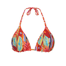 Laad de afbeelding in de Gallery-viewer, Product Back: Rio De Sol Top Top Floral-Scales Tri-Inv