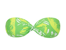 Laad de afbeelding in de Gallery-viewer, Product Front: Rio De Sol Top Top Green-Palms Twist