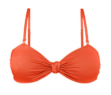 Laad de afbeelding in de Gallery-viewer, Product Front: Rio De Sol Top Top Paprica Bandeau-Joy
