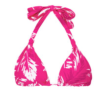 Laad de afbeelding in de Gallery-viewer, Product Front: Rio De Sol Top Top Pink-Palms Mel