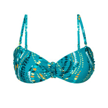 Laad de afbeelding in de Gallery-viewer, Product Front: Rio De Sol Top Top Rain Bandeau-Crispy