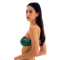 Laad de afbeelding in de Gallery-viewer, Image 08: Rio De Sol Top Top Roar-Green Bandeau-Reto