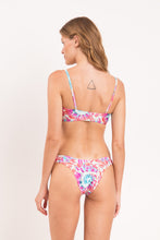 Laad de afbeelding in de Gallery-viewer, Model Back: Rio De Sol Top Top Splash Bandeau-Reto