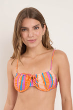 Laad de afbeelding in de Gallery-viewer, Gallery: Rio De Sol Top Top Stripes Balconet-Tie