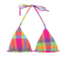 Laad de afbeelding in de Gallery-viewer, Product Front: Rio De Sol Top Top Tulip-Garden Tri-Inv