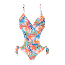 Laad de afbeelding in de Gallery-viewer, Product Front: Rio De Sol One-Piece Zinnia Trikini