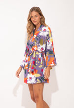 Laad de afbeelding in de Gallery-viewer, Image 09: Rio De Sol Kaftans / Cover Ups Garden-Flower Kimono
