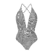 Laad de afbeelding in de Gallery-viewer, Product Front: Rio De Sol One-Piece Collage New Vegas
