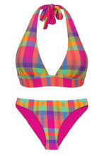 Laad de afbeelding in de Gallery-viewer, Product Front: Rio De Sol Set Set Tulip-Garden Halter-Cos Essential-Comfy
