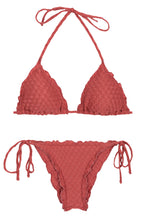 Laad de afbeelding in de Gallery-viewer, Product Front: Rio De Sol Set Kiwanda Madras Frufru
