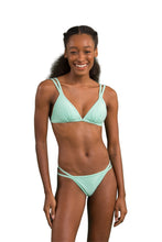 Laad de afbeelding in de Gallery-viewer, Model Front: Rio De Sol Top Top Malibu-Menta Tri-Duo
