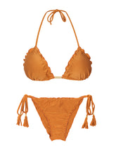 Laad de afbeelding in de Gallery-viewer, Product Front: Rio De Sol Set Set Shimmer-Nocciola Frufru
