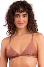 Laad de afbeelding in de Gallery-viewer, Gallery: Rio De Sol Top Top Shimmer-Copper Tri-Fixo
