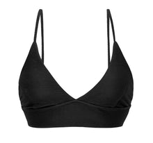 Laad de afbeelding in de Gallery-viewer, Product Front: Rio De Sol Top Top Cotele-Preto Tri-Tank
