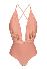 Laad de afbeelding in de Gallery-viewer, Product Front: Rio De Sol One-Piece Rose New Vegas
